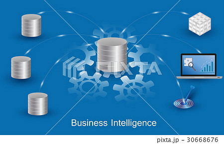 Business Intelligence concept 30668676