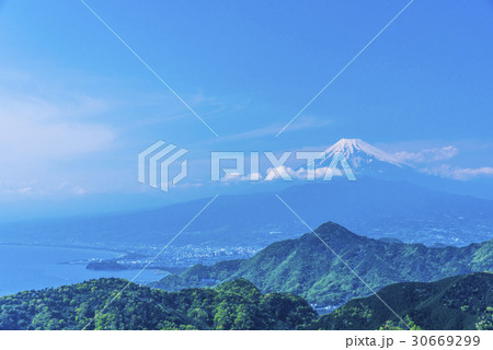 伊豆駿河湾と富士山絶景 伊豆駿河湾と富士山絶景 30669299