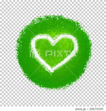 Heart (crayon handwriting style) 30670595