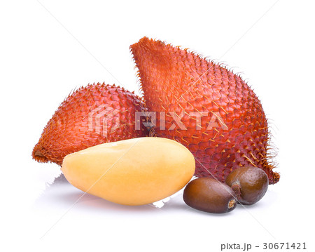 salak fruit,salacca zalacca isolated on white  30671421