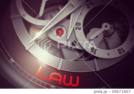Law on Men Watch Mechanism. 3D. 30671807