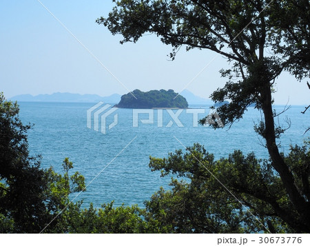 室津藻振ノ鼻から見た播磨灘　藻振ノ鼻　室津半島 30673776