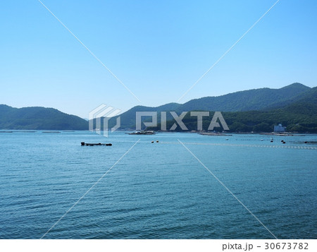 室津藻振ノ鼻から見た室津湾の風景　藻振ノ鼻　室津半島 30673782