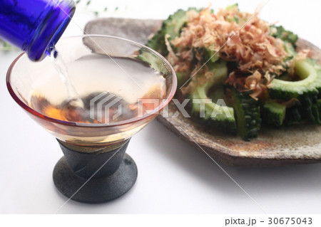 冷酒とゴーヤのナムル 30675043