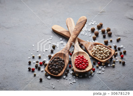Peppers on a black board Peppers on a black board 30678129