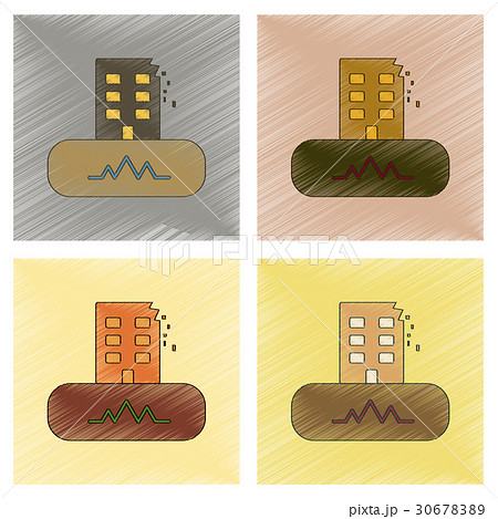 assembly flat shading style icon natural disaster assembly flat shading style icon natural disaster 30678389