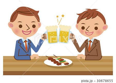 同僚と乾杯 30678655