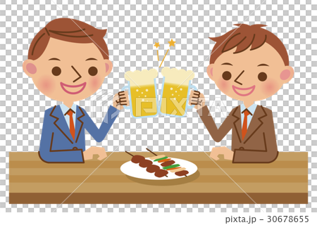 同僚と乾杯 30678655