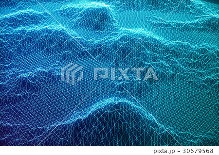 3D illustration internet connection, abstract 30679568