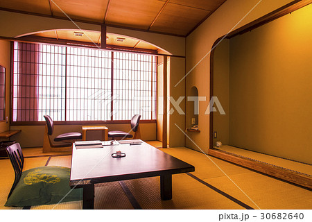 和風高級旅館室内 30682640