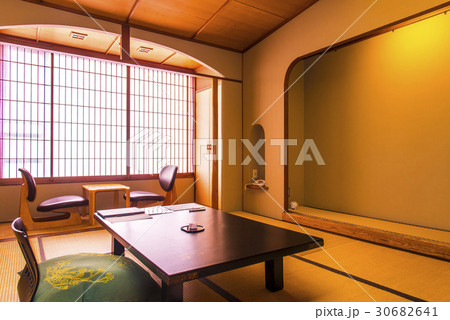 和風高級旅館室内 30682641