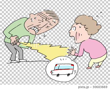 Food poisoning sufferer sudden ambulance vacation 30683669