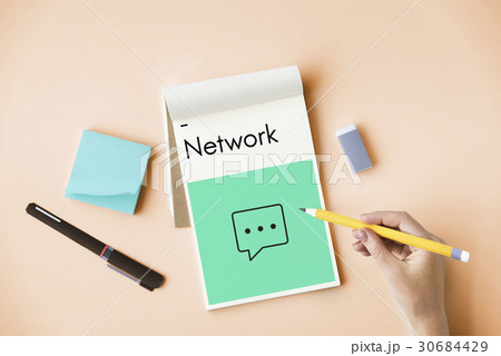Speech Bubble Communication Online 30684429