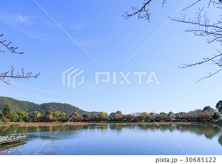 京都・大覚寺・大沢池 京都・大覚寺・大沢池 30685122