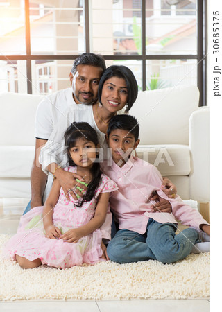 indian family portrait indoor 30685376