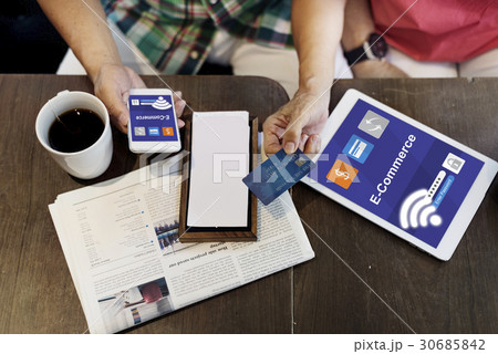 Online Purchasing Payment E-commerce Banking Online Purchasing Payment E-commerce Banking 30685842
