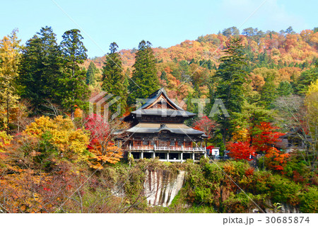 秋の福満虚空蔵尊円蔵寺（柳津町） 30685874