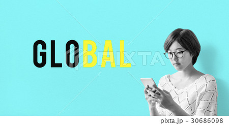 Internet Network Technology Social Platform Digital Word Internet Network Technology Social Platform Digital Word 30686098