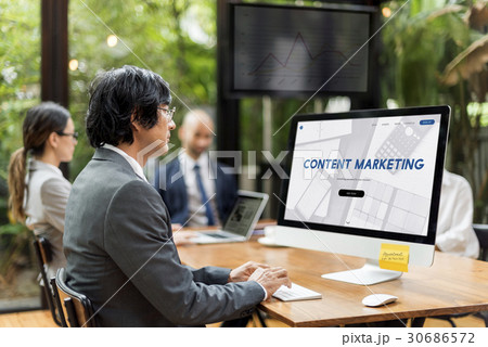 Content Marketing Business Commercial Data Content Marketing Business Commercial Data 30686572