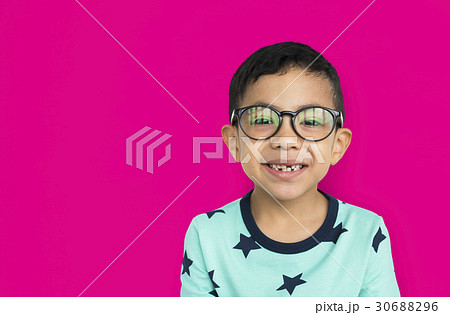 Little Boy Wearing Glasses Concept Little Boy Wearing Glasses Concept 30688296