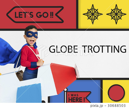 Journey Discovery Holiday Adventure Graphic Icon Word 30688503