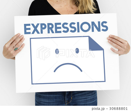 Expressions Sad Face Icon Emotion Sadness Emoticon 30688801