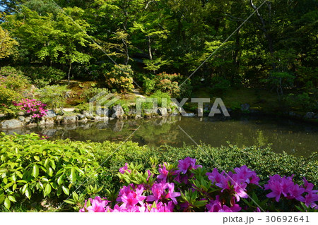 名勝依水園 日本庭園 奈良 名勝依水園 日本庭園 奈良 30692641