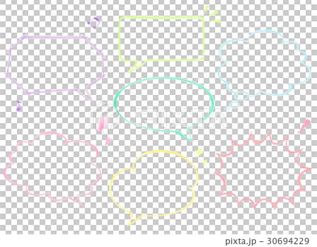 Callout line drawing color pencil drawing 30694229