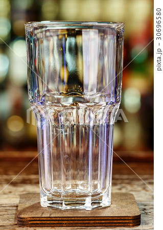Empty drink glass at the bar Empty drink glass at the bar 30696580