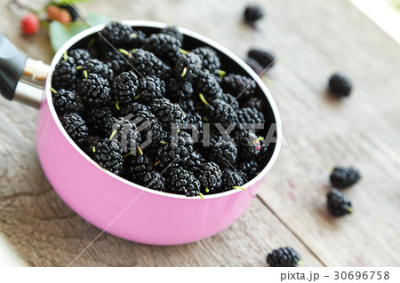 berries black mulberry berries black mulberry 30696758