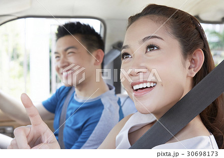 a lovely couple is having a date. a lovely couple is having a date. 30698173