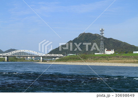 長良川から見た岐阜城 長良川から見た岐阜城 30698649