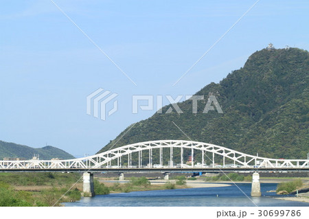 長良川から見た岐阜城 長良川から見た岐阜城 30699786