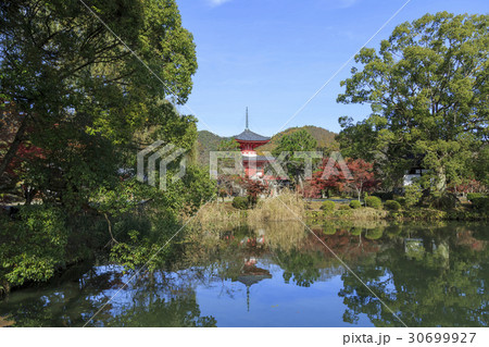 京都・大覚寺・心経宝塔 30699927