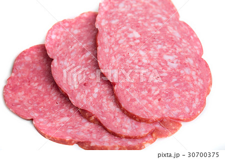 Delicious italian salami sausage. 30700375