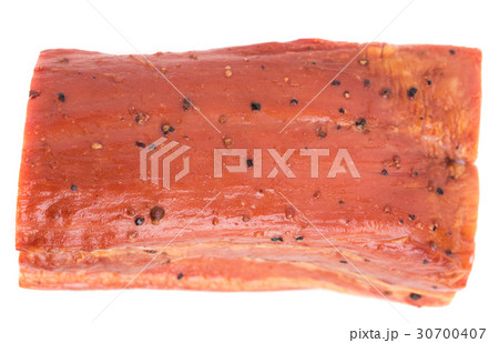 Delicious smoked pork belly. Delicious smoked pork belly. 30700407