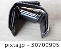 open black woman wallet with money and id cards 30700905