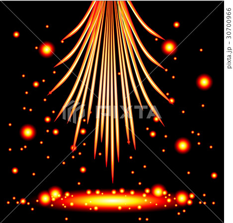 Fire sparking with Red hot Embers Fire sparking with Red hot Embers 30700966