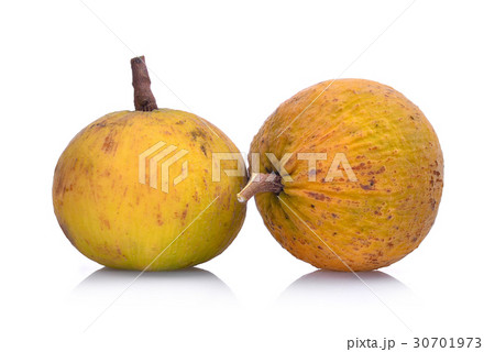 santol fruit isolated on white background 30701973