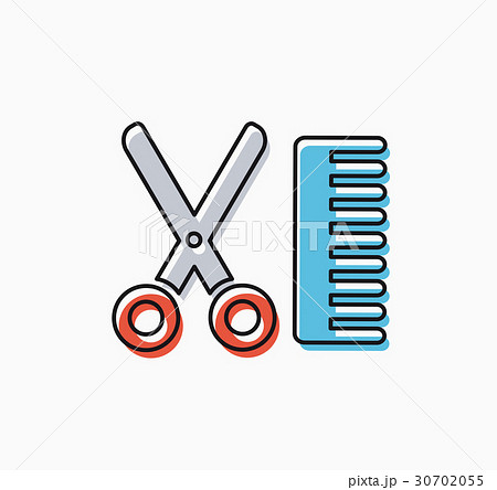 Linear icon of craft 30702055