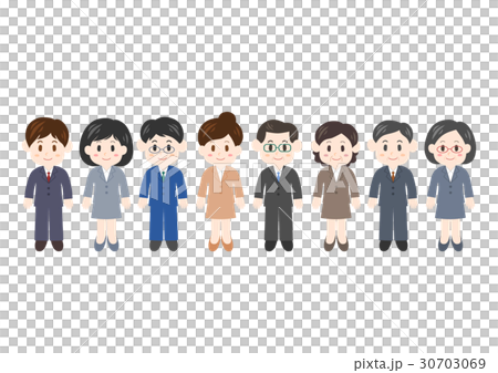 商人女商人全身例證一行 30703069