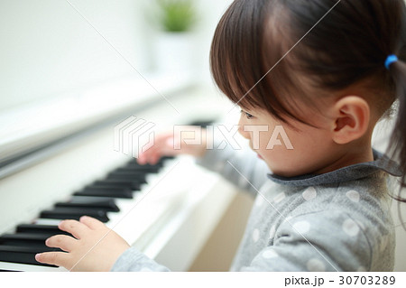 ピアノ 楽器 音楽 (オルガン チェンバロ ハープシコード MIDI シンセサイザー 鍵盤 植物) 30703289