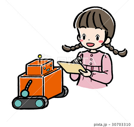STEM_ロボット_女子_私服 30703310