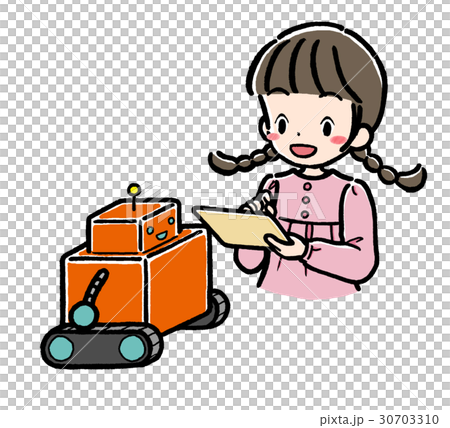 STEM_ロボット_女子_私服 30703310