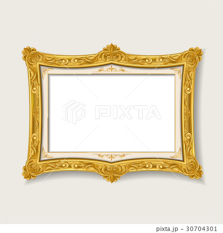 vintage gold picture frame  30704301