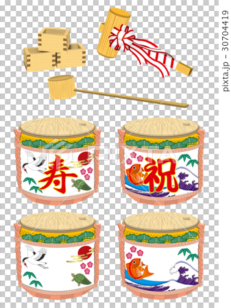 鏡割り用酒樽 鏡割り用酒樽 30704419