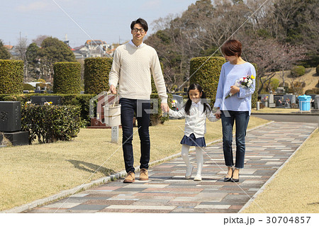 お墓参り 30704857