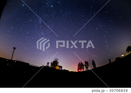 鹿児島 輝北天球館と星空 30706839