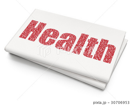 Healthcare concept: Health on Blank Newspaper 30706953