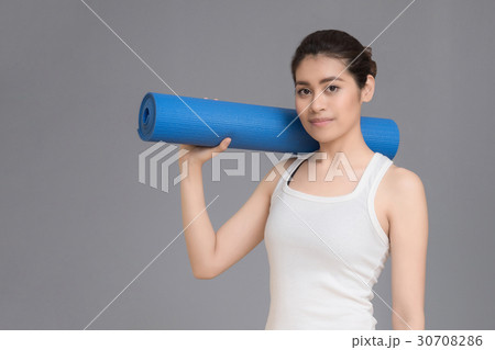 Asian healthy woman ready to exercising Asian healthy woman ready to exercising 30708286